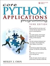 Core Python Applications Programming