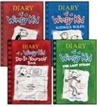 Diary of a Wimpy Kid Complete 4-Book Set
