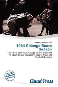 1934 Chicago Bears Season