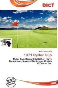 1971 Ryder Cup
