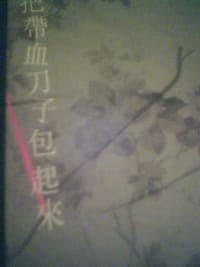 把带血刀子包起来